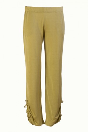 Mandarin Silk Pure Silk Wide Pants